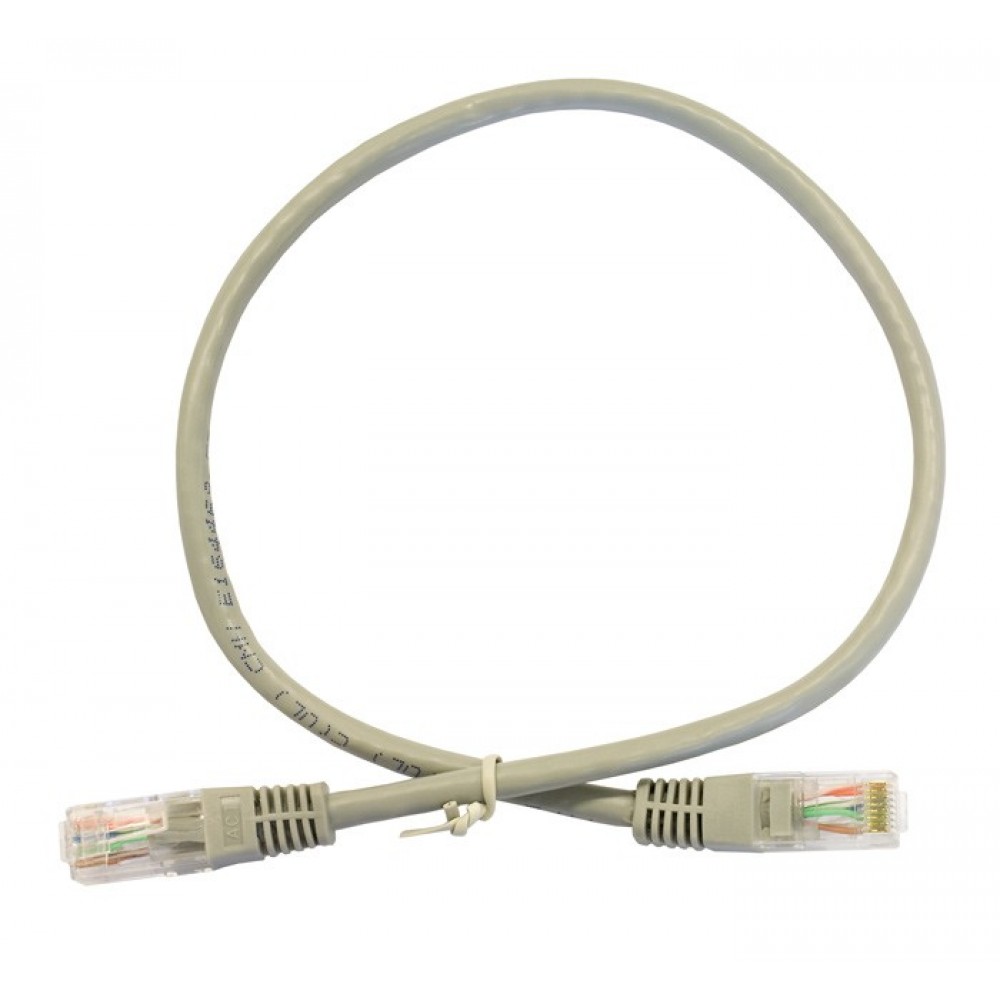 Kabel krosowy UTP patchcord kat. 6 - 0,5 m