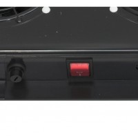 Panel wentylacyjny dachowy PWD-4W z termostatem - czarny